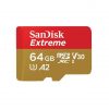 SanDisk - Flash memory card - microSDXC UHS-I Memory Card - A2