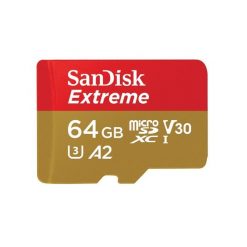 SanDisk - Flash memory card - microSDXC UHS-I Memory Card - A2