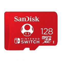 SanDisk - Flash memory card - microSDXC UHS-I Memory Card - 128 GB - Nintendo