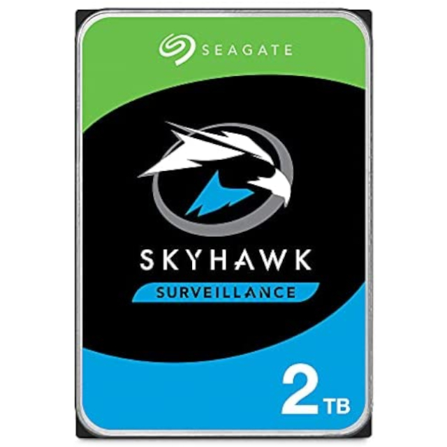 Seagate SkyHawk ST2000VX017 - Disco duro - 2 TB - interno - 3.5" - SATA 6Gb/s - búfer: 256 MB