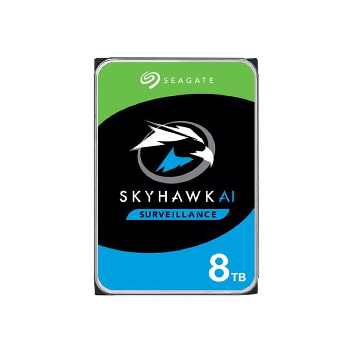 Seagate SkyHawk AI ST8000VE001 - Disco duro - 8 TB - interno - 3.5" - SATA 6Gb/s - búfer: 256 MB - Imagen 3