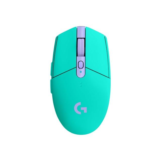 Logitech - Mouse - Wireless - Mint - Gaming
