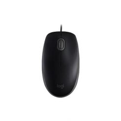 Logitech - Mouse - Wired - Black - M110 Silent