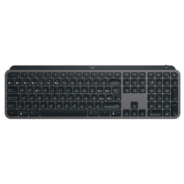 Logitech - MX Keys S - Teclado - Wireless - Space gray