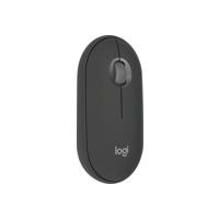 Logitech Pebble Mouse 2 M350s - Ratón - óptico - 3 botones - inalámbrico - Bluetooth - grafito