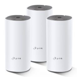 TP-LINK Deco E4 - - sistema Wi-Fi - (3 enrutadores) - malla - Wi-Fi 5 - Doble banda (paquete de 3)