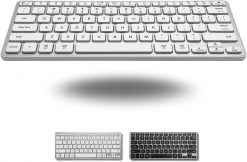 Teclado Bluetooth inalámbrico para Mac, compatible con teclado Apple para MacBook Pro/Air, iMac, Mac mini, iPad, laptop y PC
