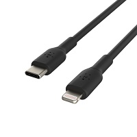 Belkin BoostCharge - Cable Lightning - 24 pin USB-C macho a Lightning macho - 1 m - negro