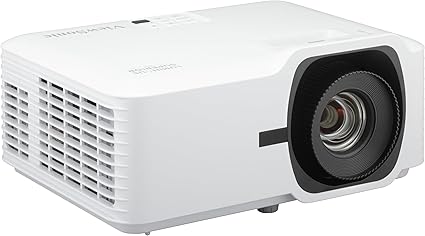 ViewSonic LS741HD – Proyector láser Full HD 1080p de 5,000 lúmenes, con Keystone H/V, ajuste de 4 esquinas, proyección 360°, zoom óptico 1.6X, control LAN y funcionamiento 24/7.