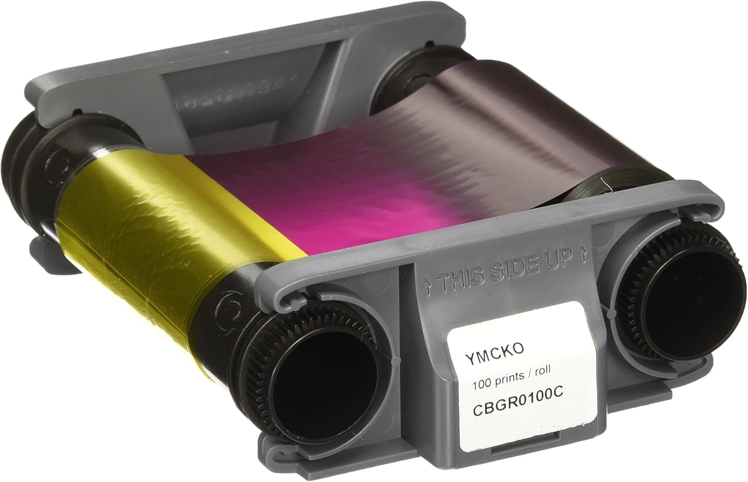 Evolis Cinta de color Badgy para 100 impresiones Badgy100 y Badgy200 (CBGR0100C)