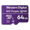 WD Purple SC QD101 WDD064G1P0C - Tarjeta de memoria flash - 64 GB - UHS-I U1 / Class10