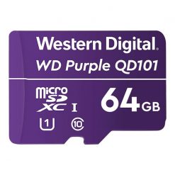 WD Purple SC QD101 WDD064G1P0C - Tarjeta de memoria flash - 64 GB - UHS-I U1 / Class10