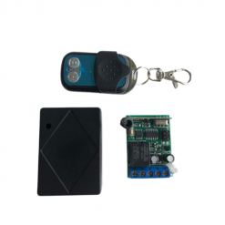 Kit Receptor con Relé + 2 Controles Inalámbricos (NO/NC)