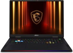 MSI Raider 18 HX AI | Laptop Gamer de 18” QHD+ 240Hz, Intel Core Ultra 9, RTX 5080, 64GB RAM, SSD 2TB, Wi-Fi 7