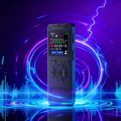Grabadora de Voz Digital Inteligente con Activación por Voz y Reducción de Ruido – USB, MP3, Contraseña y Larga Duración para Conferencias, Reuniones, Clases e Entrevistas