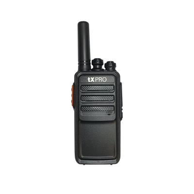 Radio portátil UHF de dos vías súper económico 450-470 MHz, 16 canales