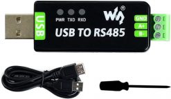 Convertidor USB a RS485 con circuitos de protección, compatible con televisores