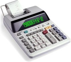 Sharp EL-1801V calculadora-impresora compacta de 12 dígitos