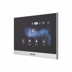 Monitor Android / Compatibilidad con aplicaciones Android / Pantalla táctil LCD de 7" / WiFi / Punto de acceso WiFi / Bluetooth / PoE / SIP / 8 entradas de alarma / 1 salida de relé / Comunicación con la aplicación de los miembros de la familia / Gestión 100 % basada en la nube