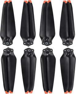 4 pares de hélices para DJI Mavic 3 Pro/Mavic 3 Pro Cine/Mavic 3/Mavic 3 Cine/Mavic 3 Classic reemplazo de cuchillas 9453F de bajo ruido para DJI Mavic 3 Series Drone Accesorios Naranja